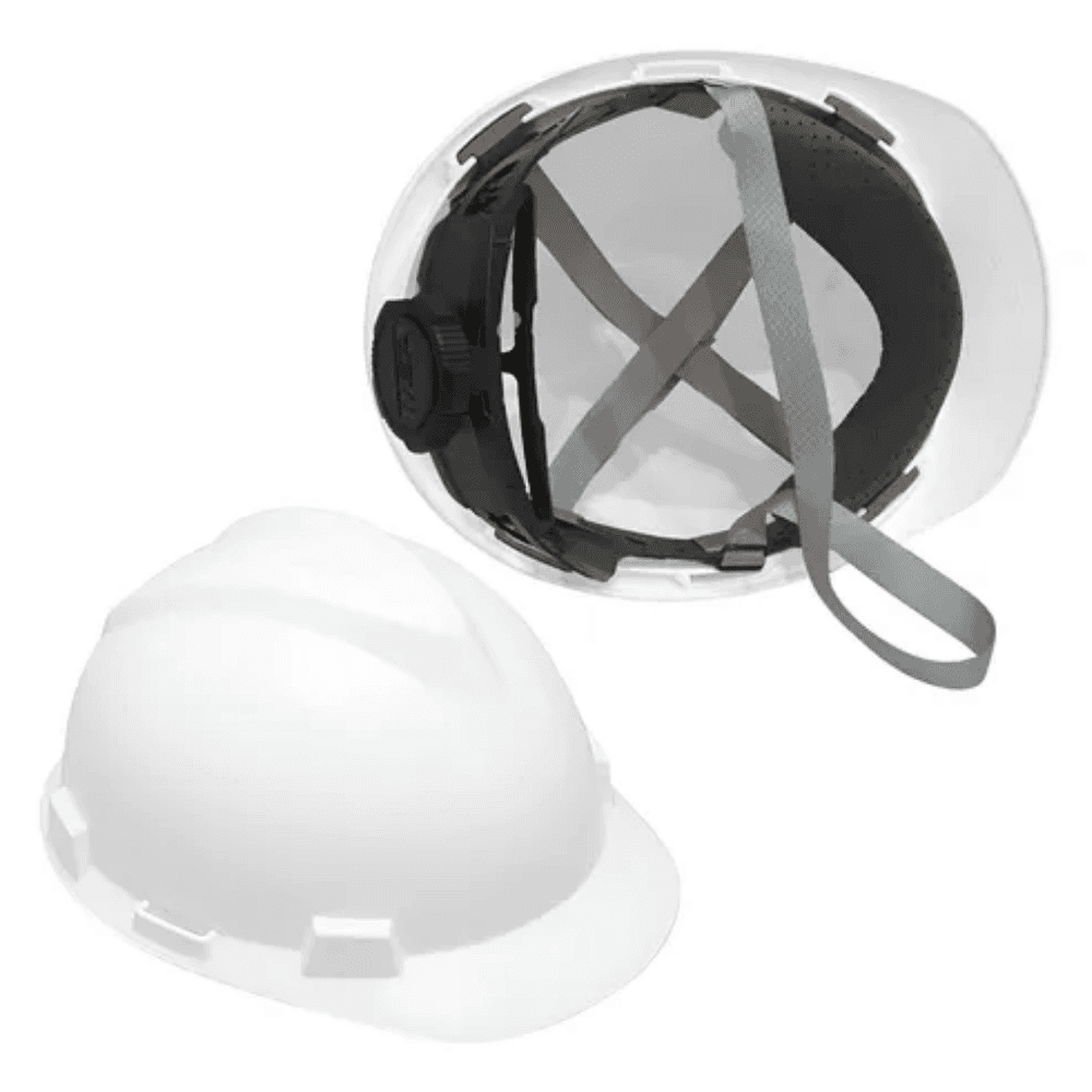 CAPACETE C/CARNEIRA COM CATRACA MSA