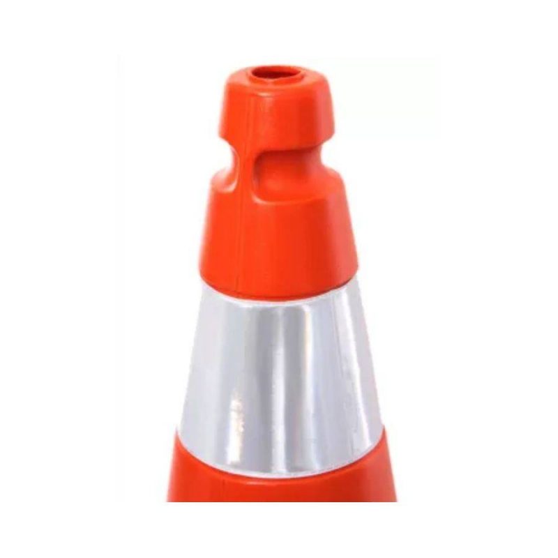 Cone de sinalização de trânsito 75cm 3,60kg